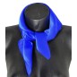 Carré en soie bleu roi - Qualité Sup.