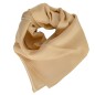 Carré en soie champagne - Qualité Sup.