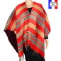 Poncho Officiel rouge made in France