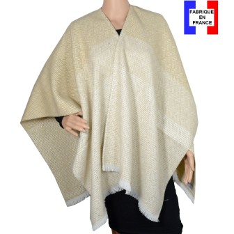 Poncho After beige made in France