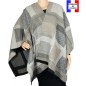 Poncho Agnella beige made in France Poncho Agnella beige made in France