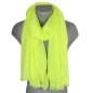 Grand cheche jaune fluo