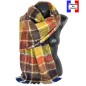 Châle mohair Make up jaune fabriqué en France