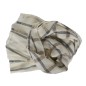 Pashmina homme en cachemire beige