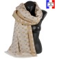 Etole mérinos Valentin beige Made in France