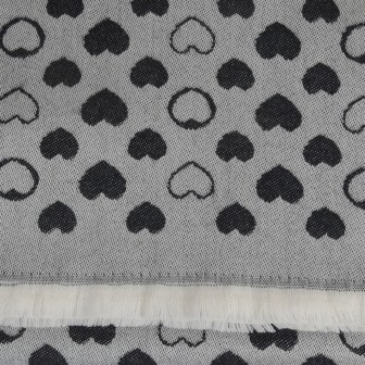 Etole mérinos Valentin noir Made in France