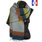 Châle mohair Kadi gris fabriqué en France