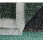 Châle mohair Magique vert fabriqué en France