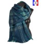 Châle mohair Maestro vert fabriqué en France