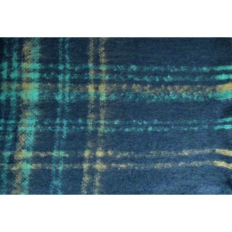 Châle mohair Maestro vert fabriqué en France