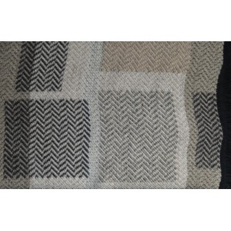 Châle Agnella gris made in France