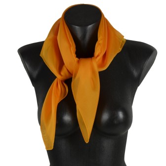 Carré mousseline melon fabriqué en France