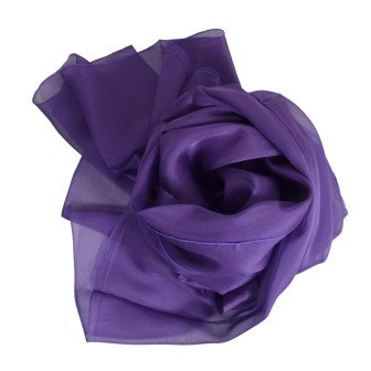 Etole cérémonie en soie violette fabriquée en France