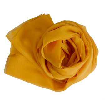 Etole cérémonie en soie orange fabriquée en France