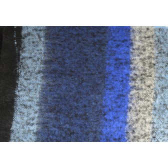 Châle mohair Matelot bleu fabriqué en France