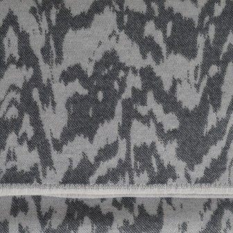 Châle mérinos Winter gris made in France