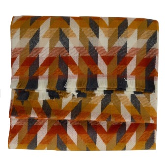 Châle Epique orange made in France