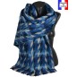 Châle Epique bleu made in France