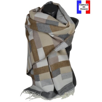 Châle Andalou beige made in France