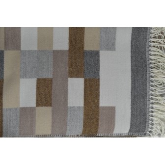 Châle Andalou beige made in France