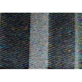 Châle mohair Happy noir made in France