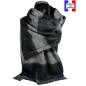 Châle mohair Happy noir made in France
