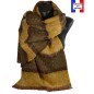 Châle mohair Happy jaune made in France