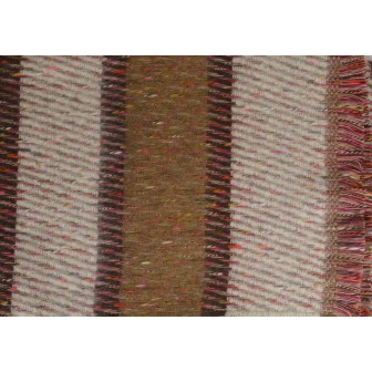 Châle mohair Happy marron made in France