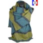 Châle mohair Happy bleu made in France