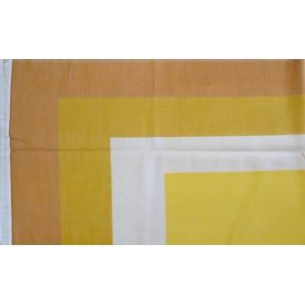 Châle Architeck jaune made in France