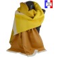 Châle Architeck jaune made in France