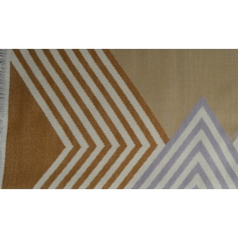 Châle Alchimie beige made in France