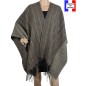 Poncho Hip Hop beige made in France