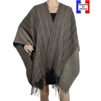 Poncho Hip Hop beige made in France