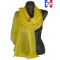 Etole cérémonie en soie citron fabriquée en France