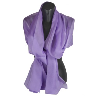 Etole cérémonie en soie parme fabriquée en France