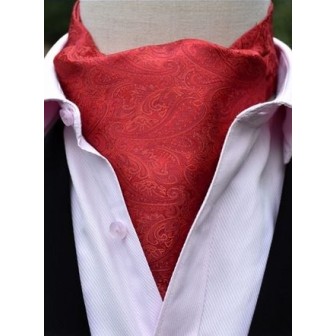 Foulard ascot paisley