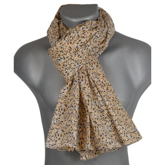 Cheche homme jaune et noir