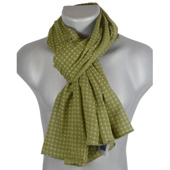 Cheche homme kaki petits carrés