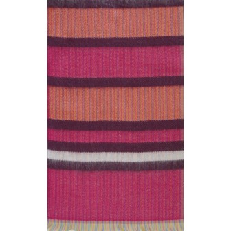 Echarpe Eldorado rose made in France