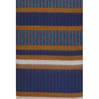 Echarpe Eldorado bleue made in France