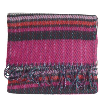 Echarpe Eclair rose made in France