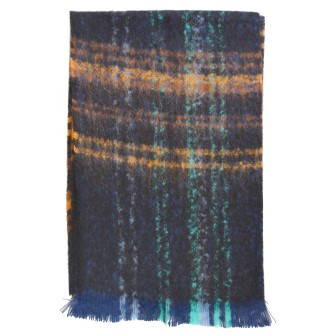 Echarpe mohair Maestro noire made in France