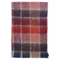 Echarpe mohair rouge made in France