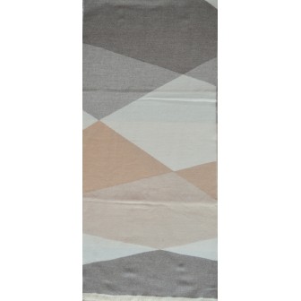 Echarpe homme mérinos Verso beige