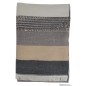 Echarpe homme mérinos Variation beige