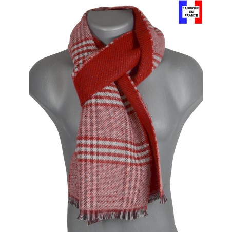 Echarpe homme Palma rouge