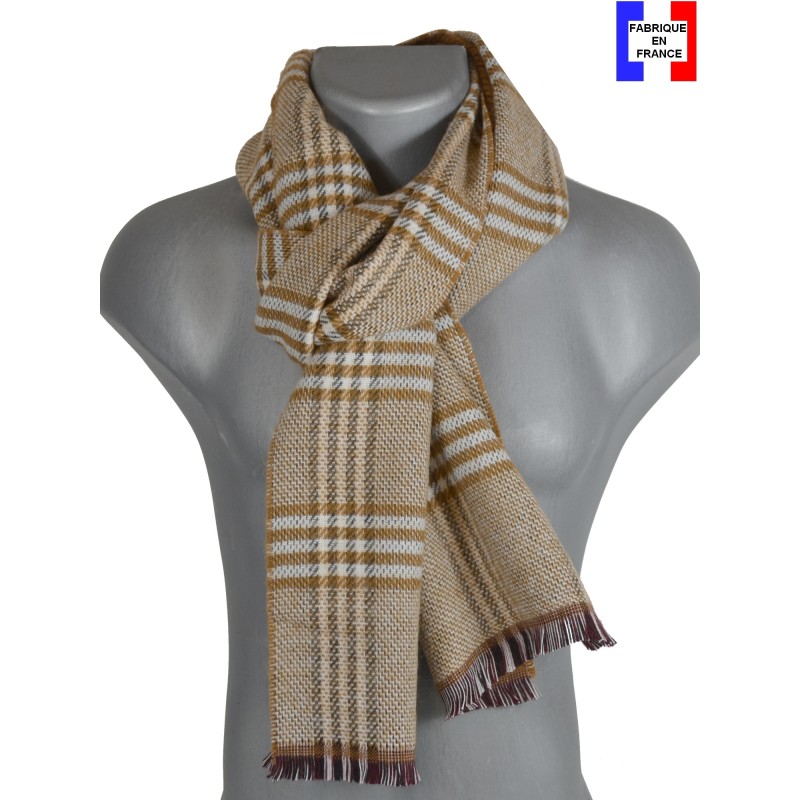 Echarpe homme Palma ocre