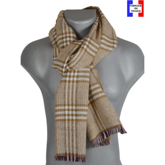 Echarpe homme Palma ocre