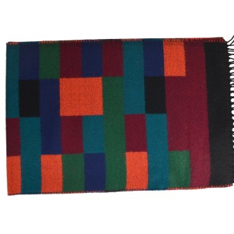 Echarpe acryl. Andalou multicolore made in France